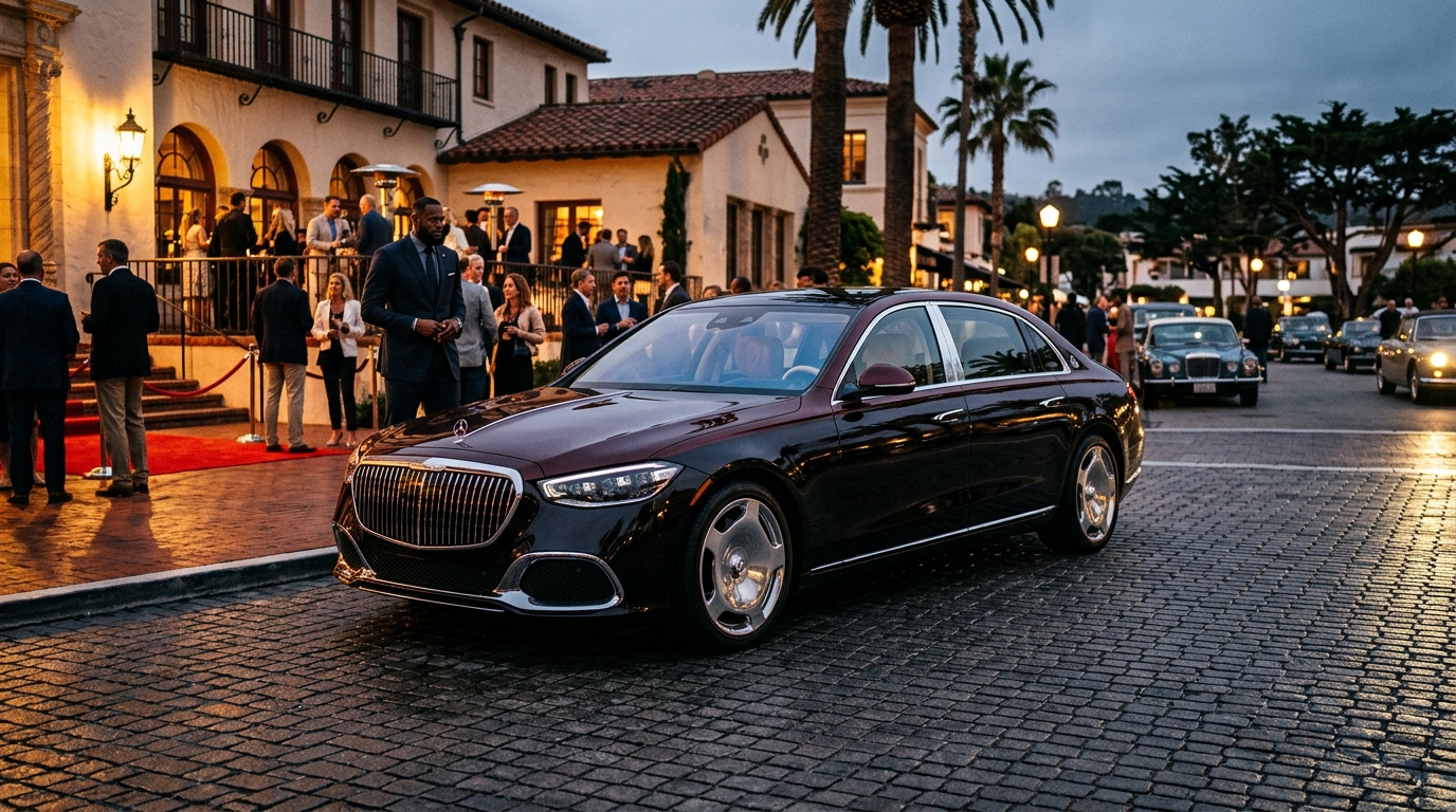 Mercedes-Maybach de LeBron James brilha em Pebble Beach: O que isso ensina sobre o mercado premium?