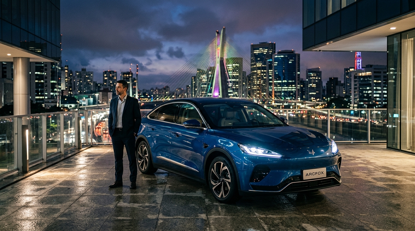 BAIC Arcfox no Brasil em 2027: Vale a Pena Esperar pela Gigante Chinesa?