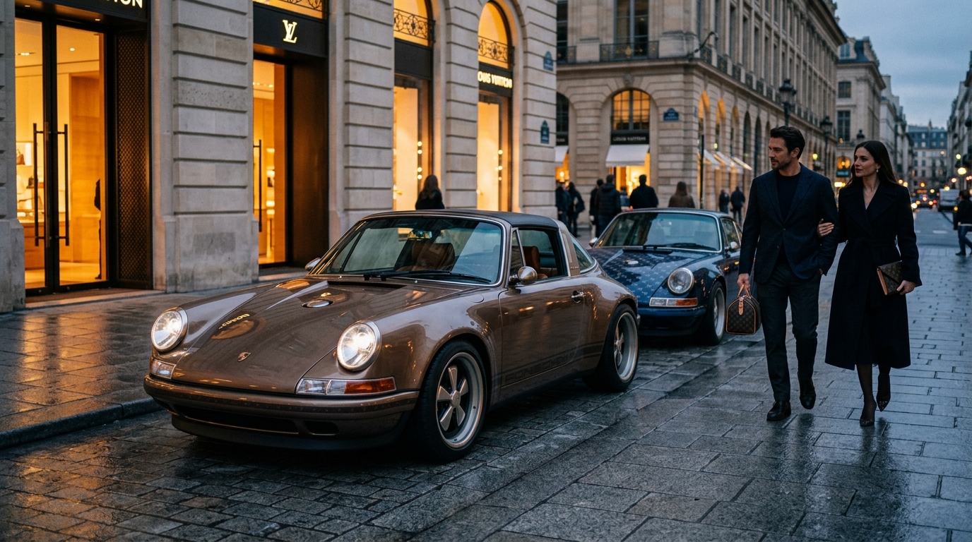 Porsche 911 Singer e Louis Vuitton: O ápice da curadoria automotiva