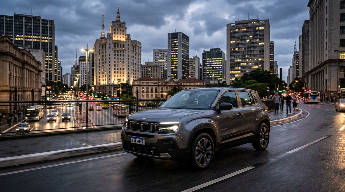 Novo Jeep Avenger Nacional: O SUV Híbrido Vale a Pena em São Paulo?