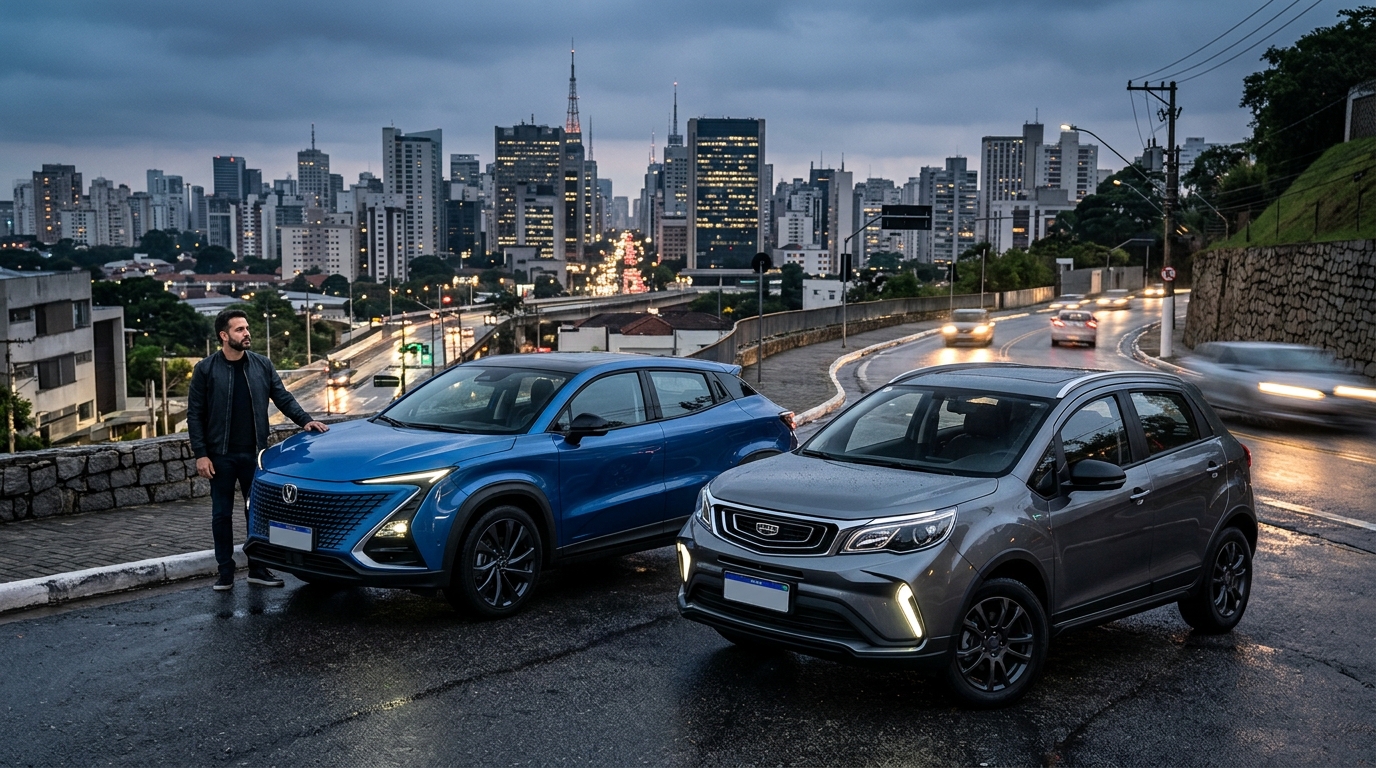 Geely EX2 e Caoa Changan Uni-T: Vale a pena comprar em São Paulo?