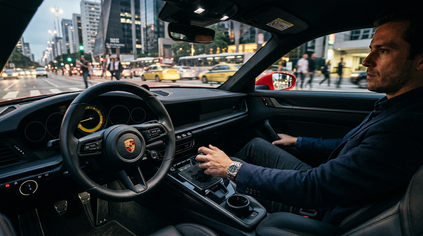Porsche 911 Manual Vale a Pena? O Movimento que Salvou o Câmbio de Três Pedais