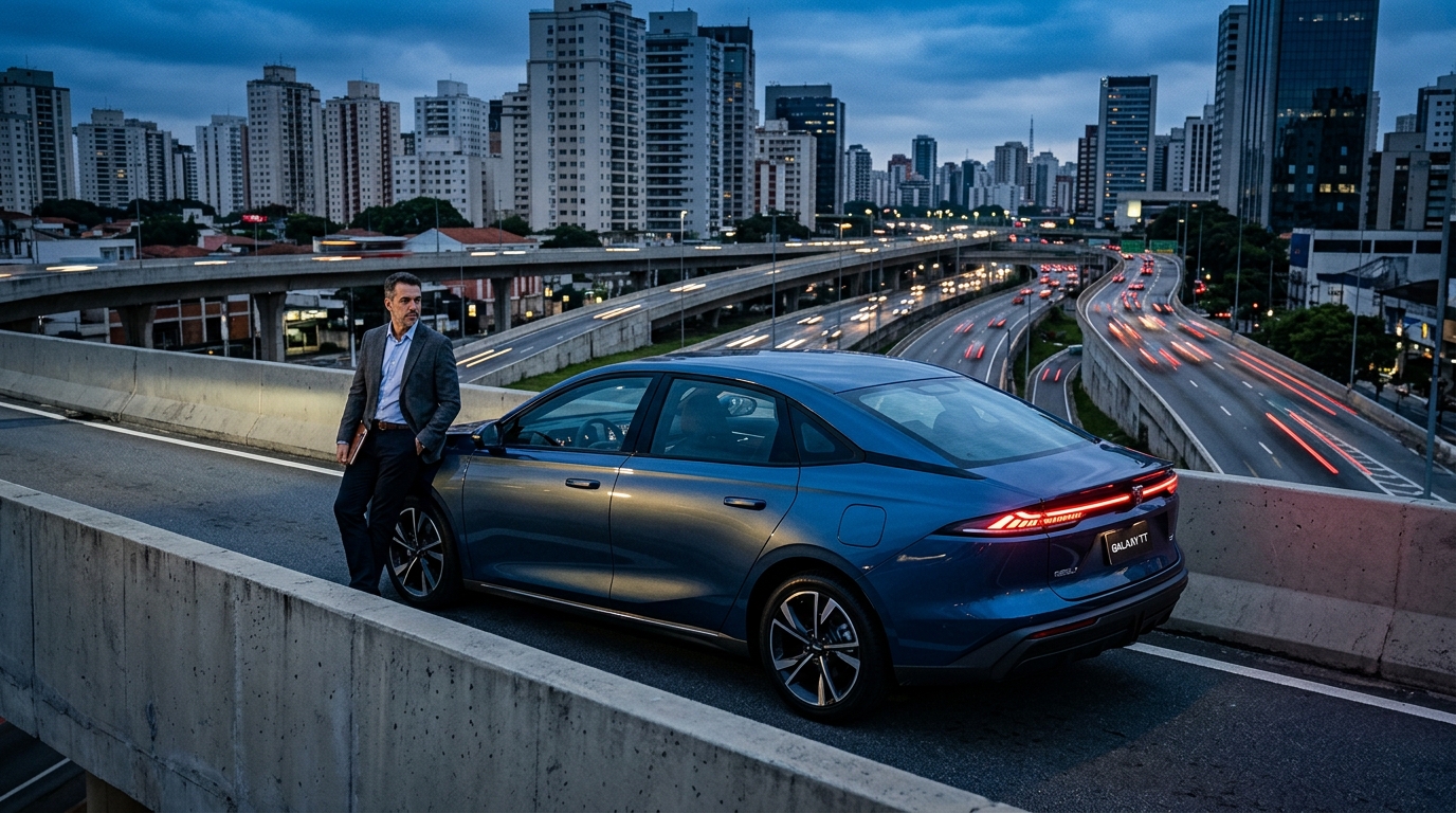 Geely Galaxy TT: O elétrico de R$ 110 mil vale a pena no Brasil?