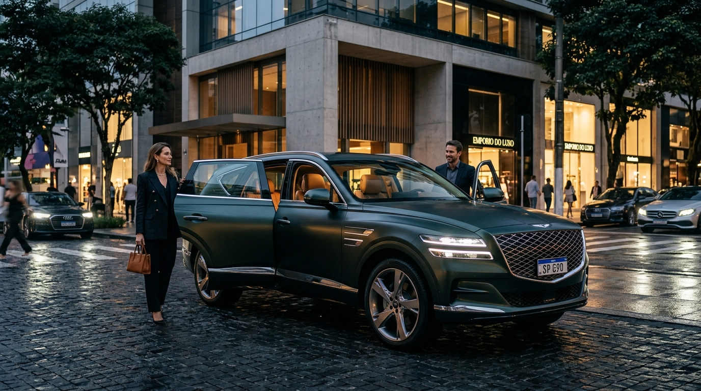 Genesis GV90: Vale a pena importar o SUV elétrico ultra-luxuoso?