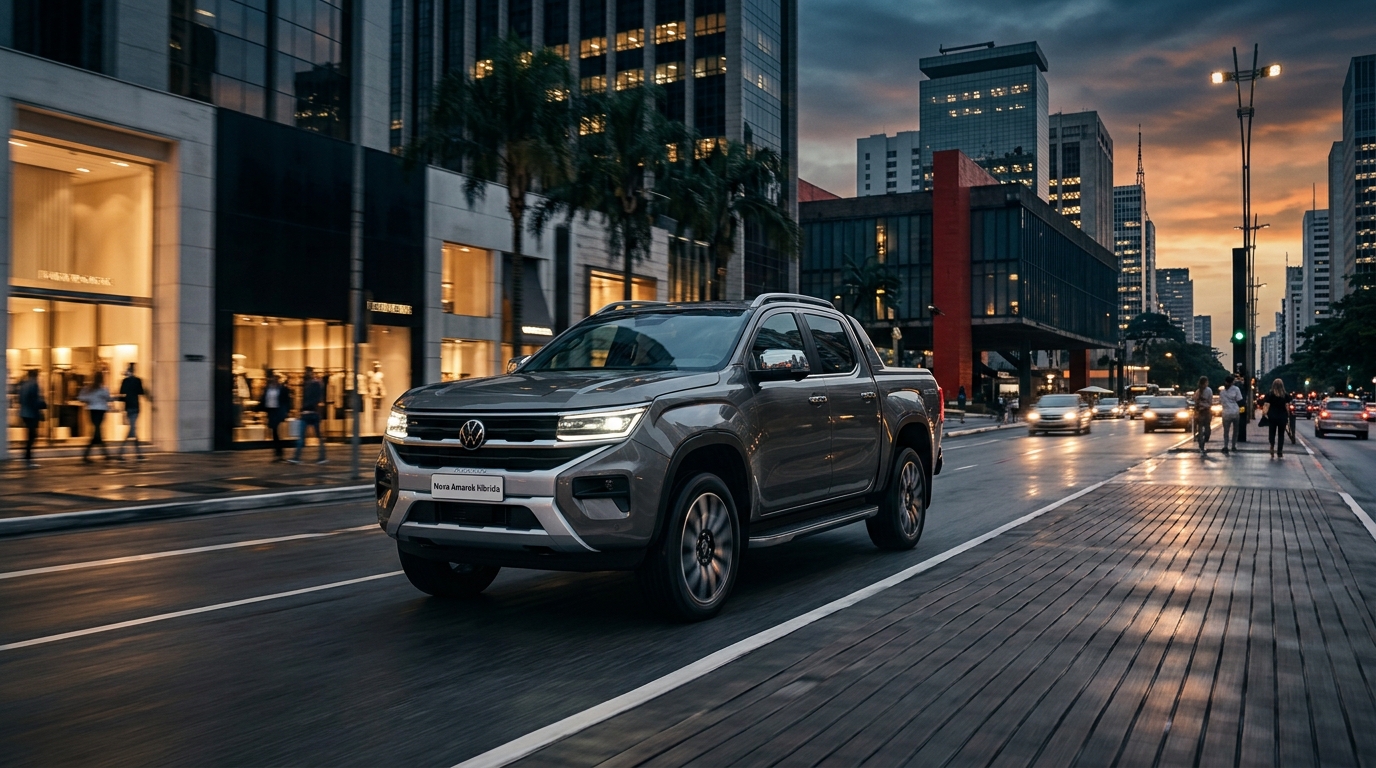 Nova Amarok híbrida: O que esperar da sucessora da picape da Volkswagen?