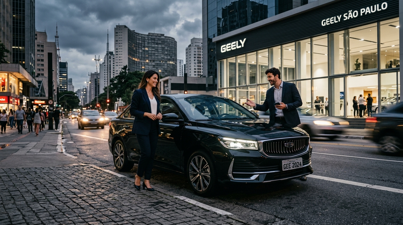 O jogo virou: como a tecnologia da Geely muda o mercado nacional