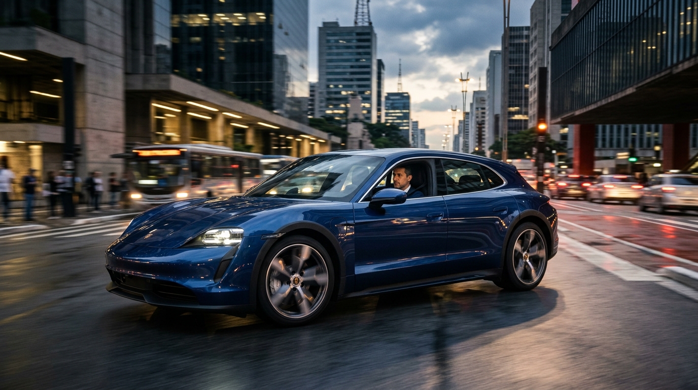 O Porsche Taycan vai sair de linha? O futuro do elétrico no Brasil