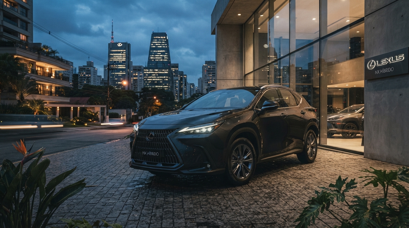 Novo Lexus NX Híbrido: Mais Potência e Carga Rápida DC