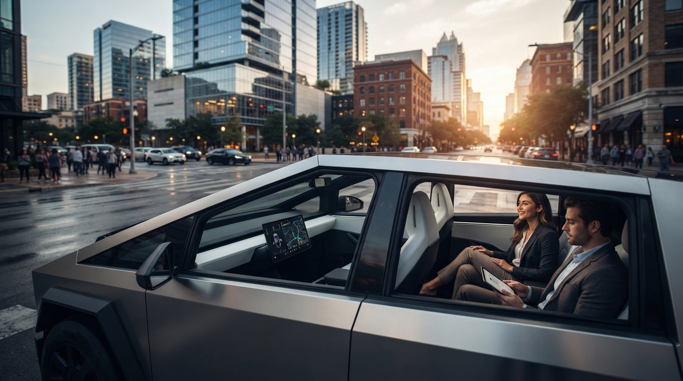 Tesla Cybercab estreia sem volante e gera impasse com reguladores nos EUA
