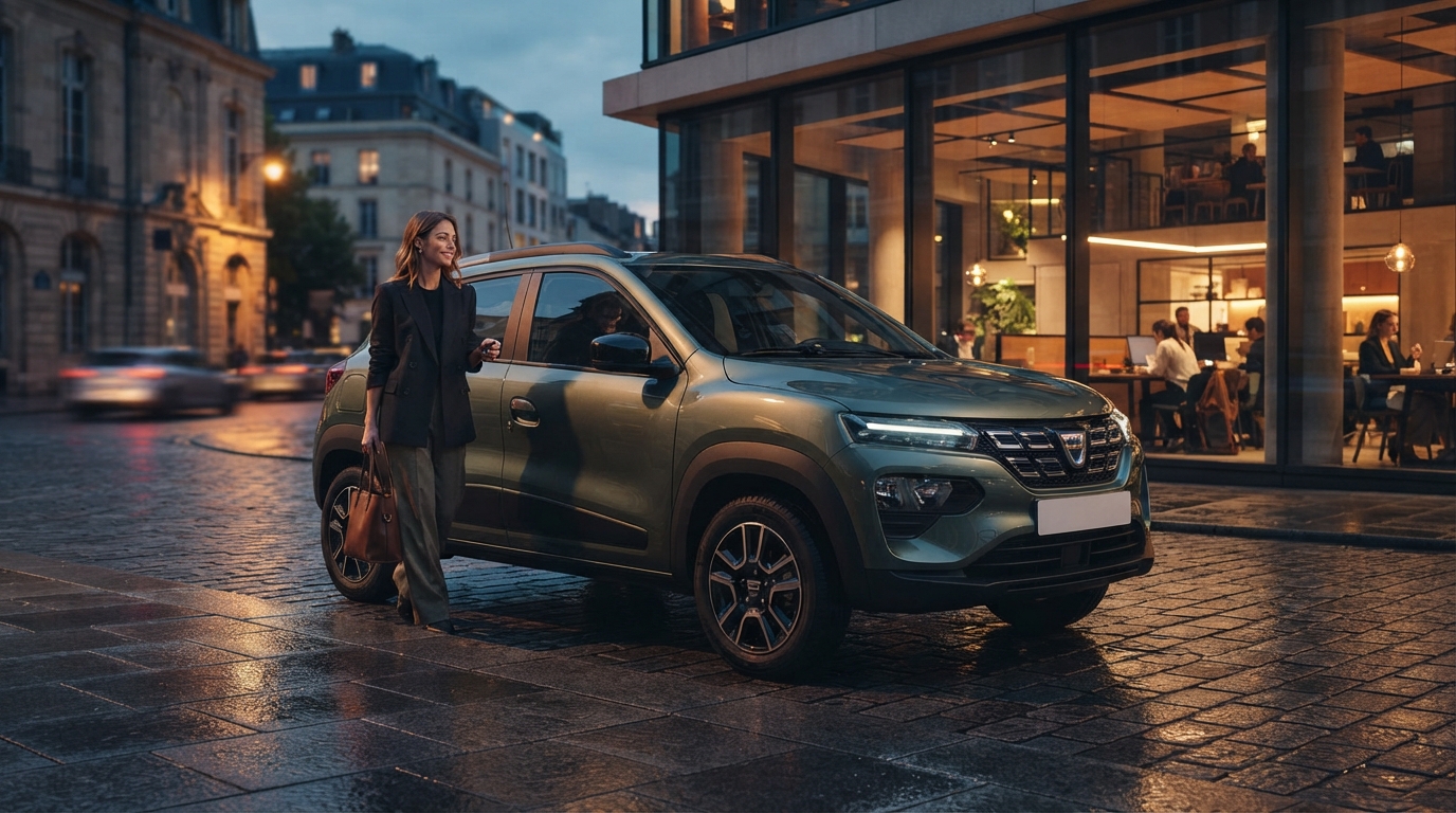 Novo Dacia Spring renova a base do Kwid elétrico com visual moderno