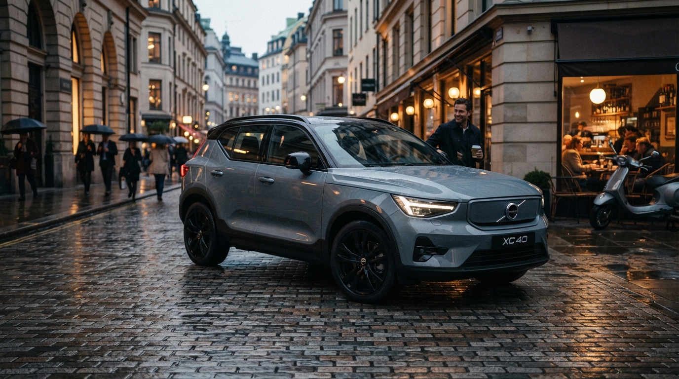 Novo Volvo XC40 2028: Visual Renovado e Aposta no Híbrido Leve