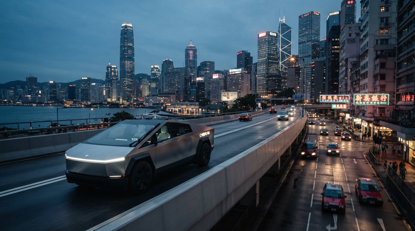 Tesla Cybercab na Ásia: O Robotáxi Sem Volante Funcionaria no Brasil?