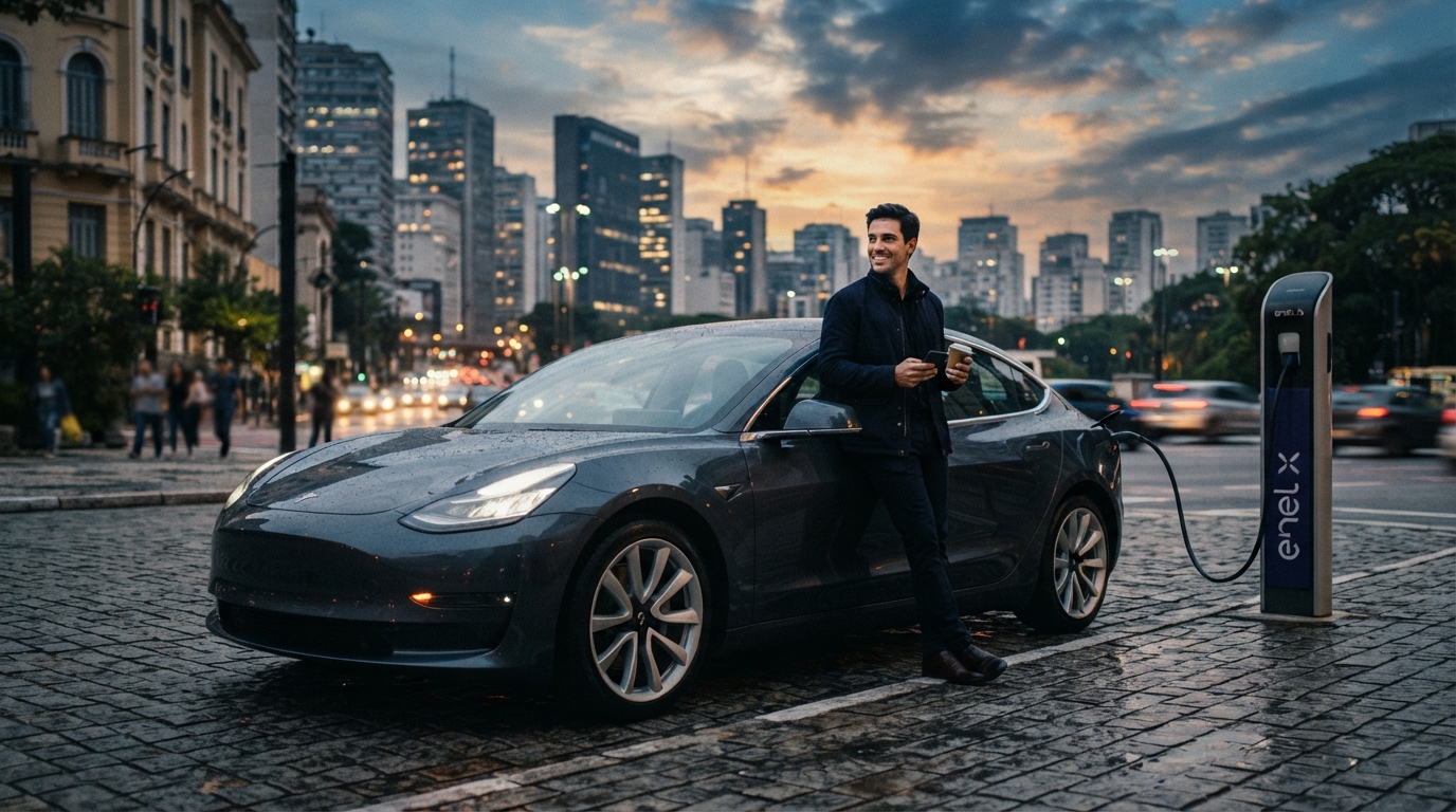 Carro elétrico usado perde muita bateria após 8 anos de uso?