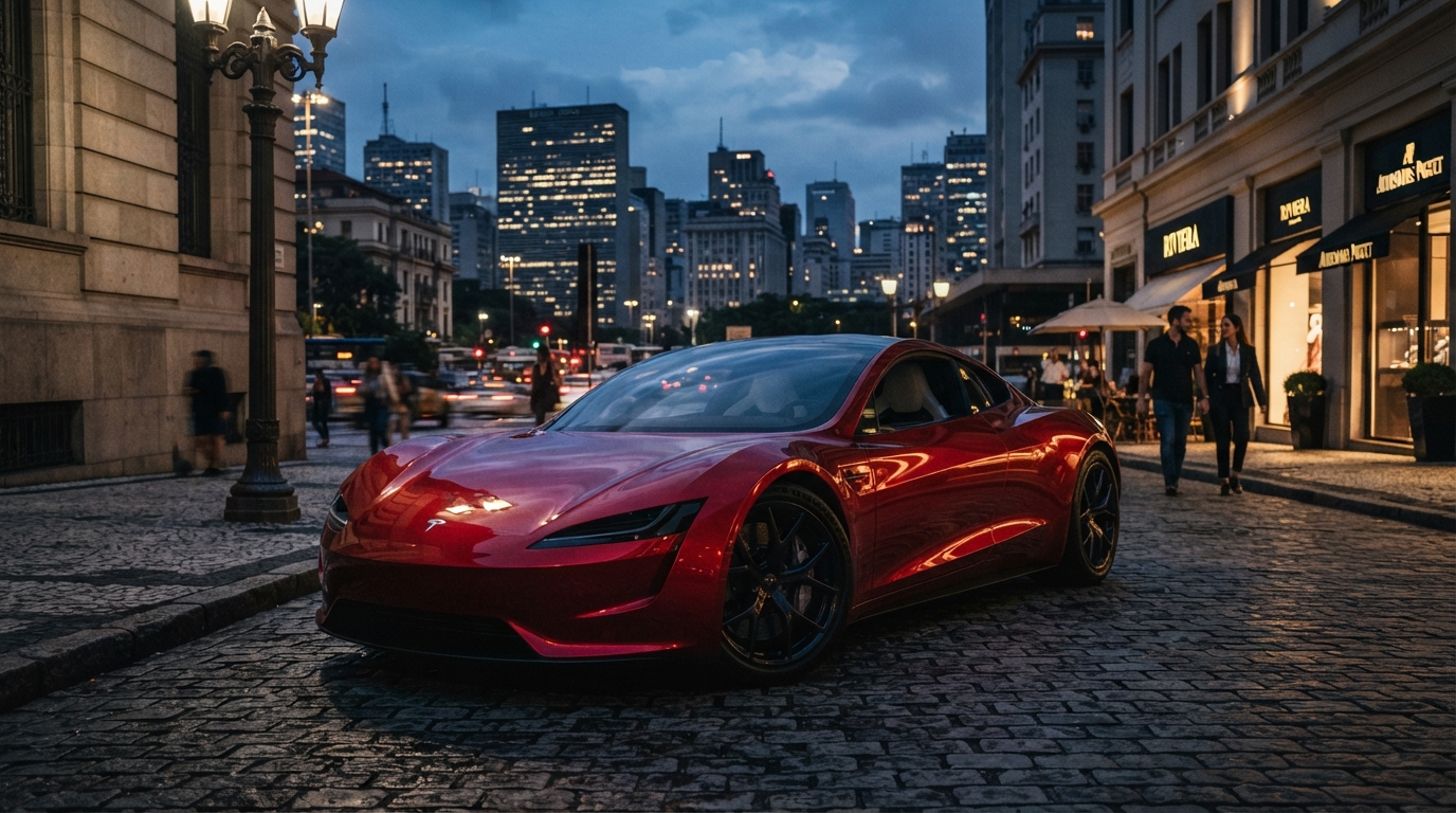 Tesla Confirma Apresentação do Roadster: O Superesportivo no Brasil