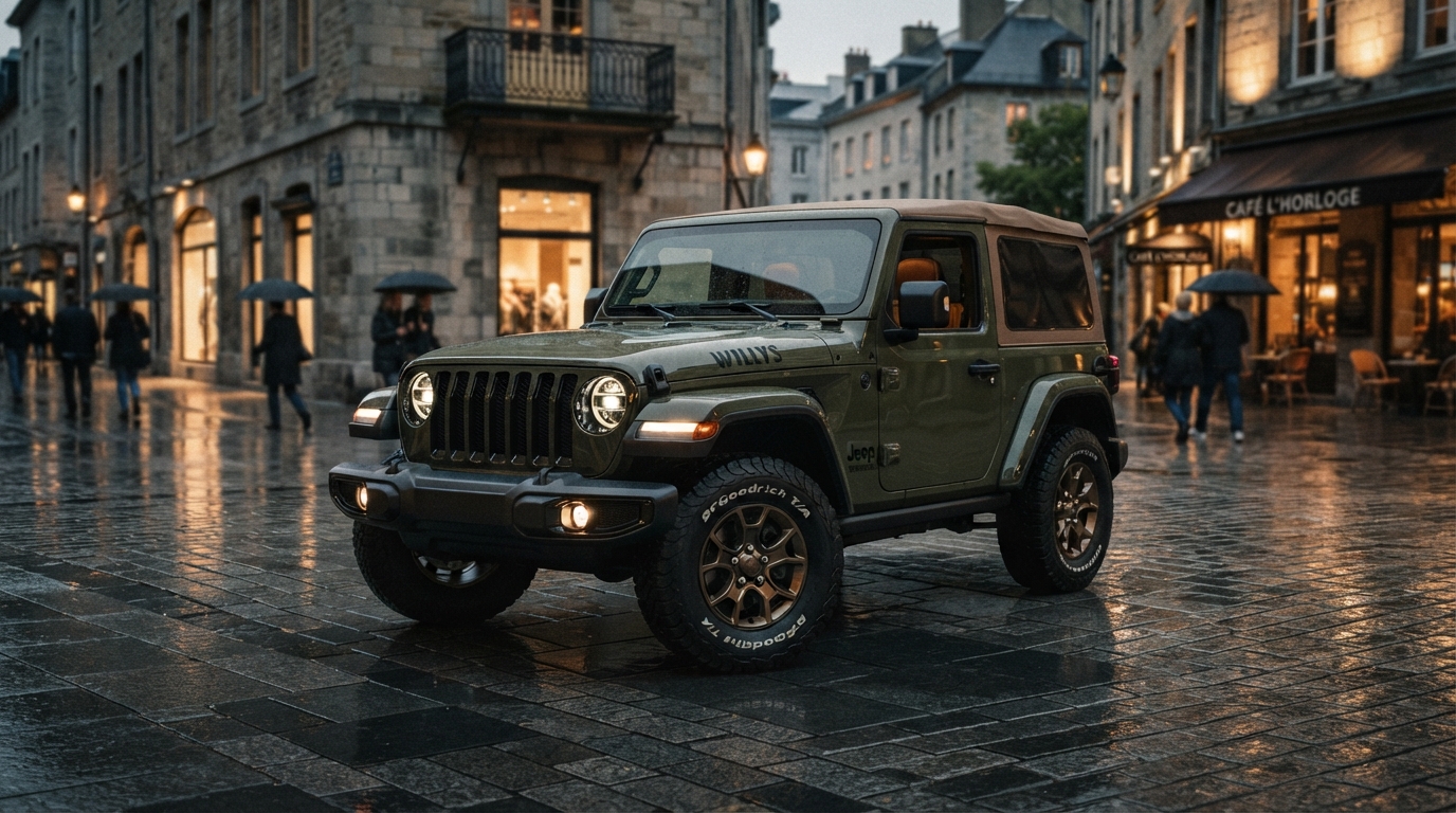 Jeep Wrangler JL-2A: o tributo ao Willys CJ-2A de 1945 vale a pena?