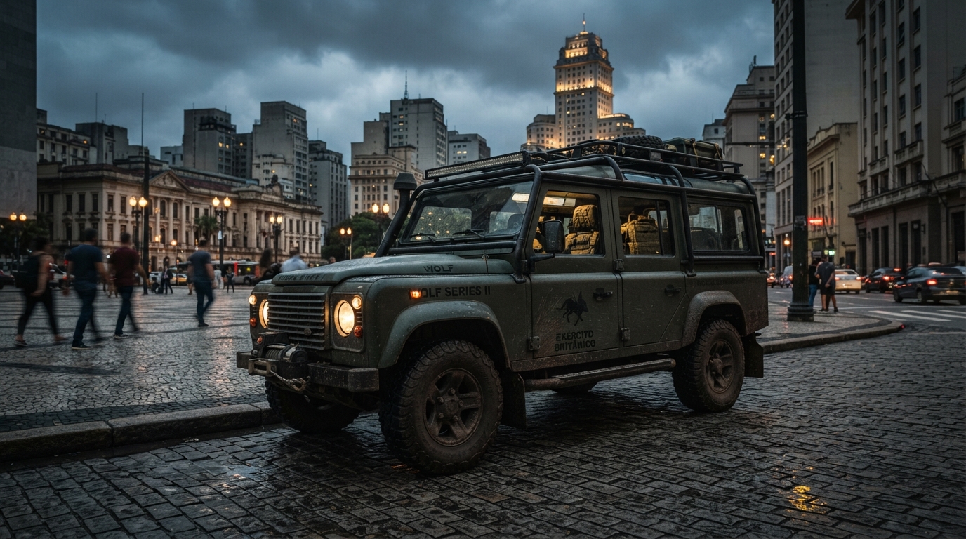 Defender Wolf Series II: o 4x4 militar e as lições para o mercado nacional