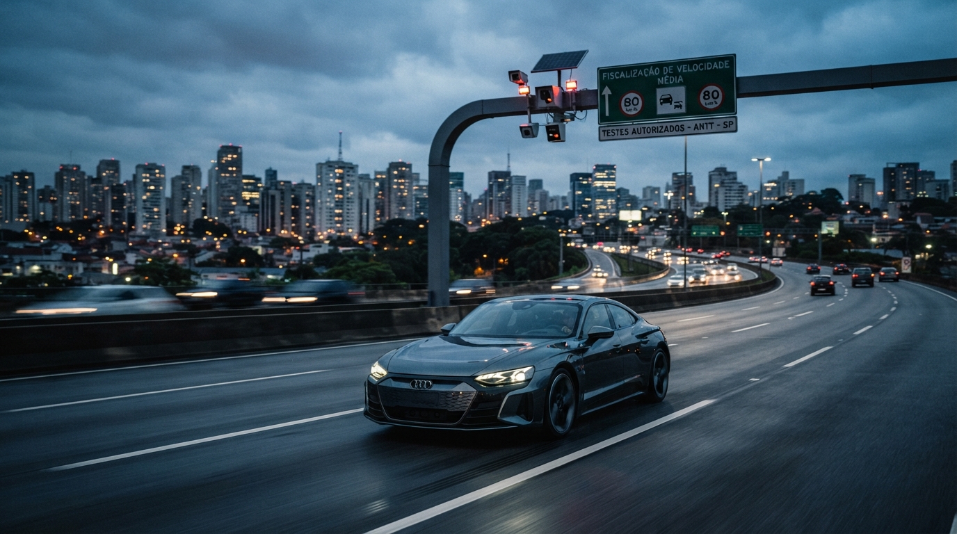 Radar de velocidade média em rodovias: entenda como vai funcionar