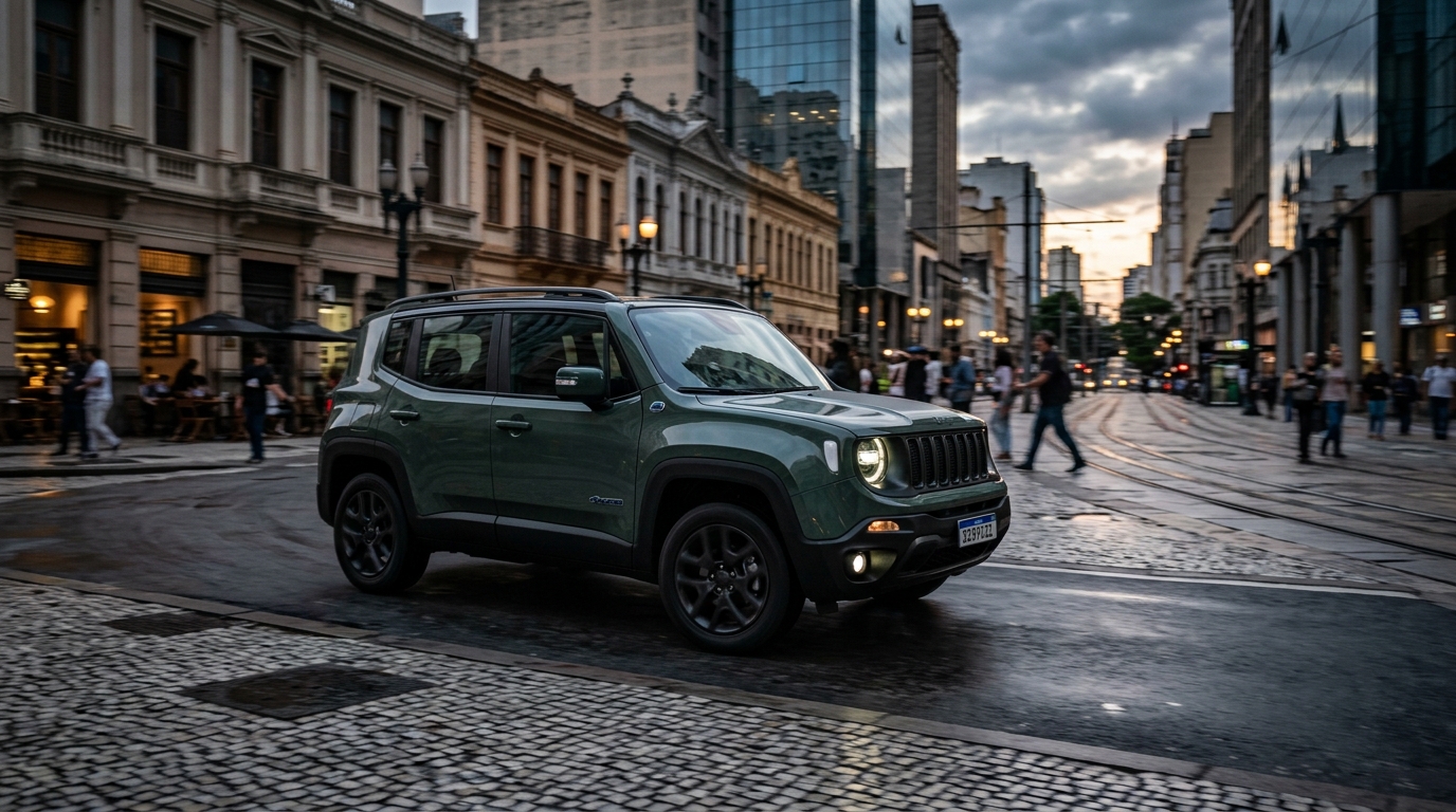 Jeep Renegade 2027: A Evolução Híbrida e os Desafios da Simplificação